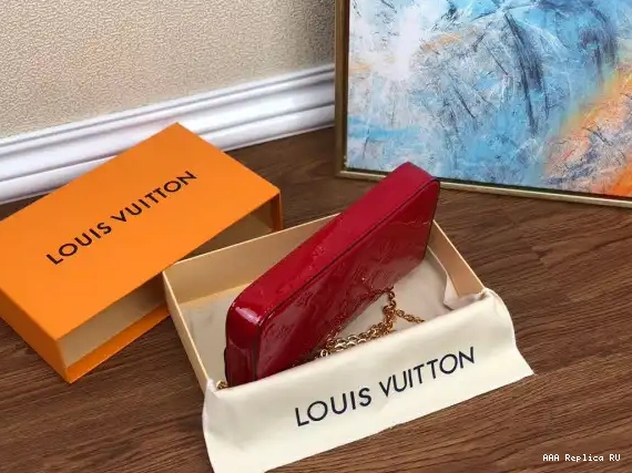 Aaa replica bags POCHETTE VUITTON LOUIS FÉLICIE 0527